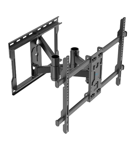 Кронштейн Kromax ATLANTIS-85 черный, Кр. стал. настенный для TV 32"-70", max 50 кг, 5 ст св., нак. ±10°, пов. ±60°, от ст. 74-441 мм., max VESA 600-400 мм