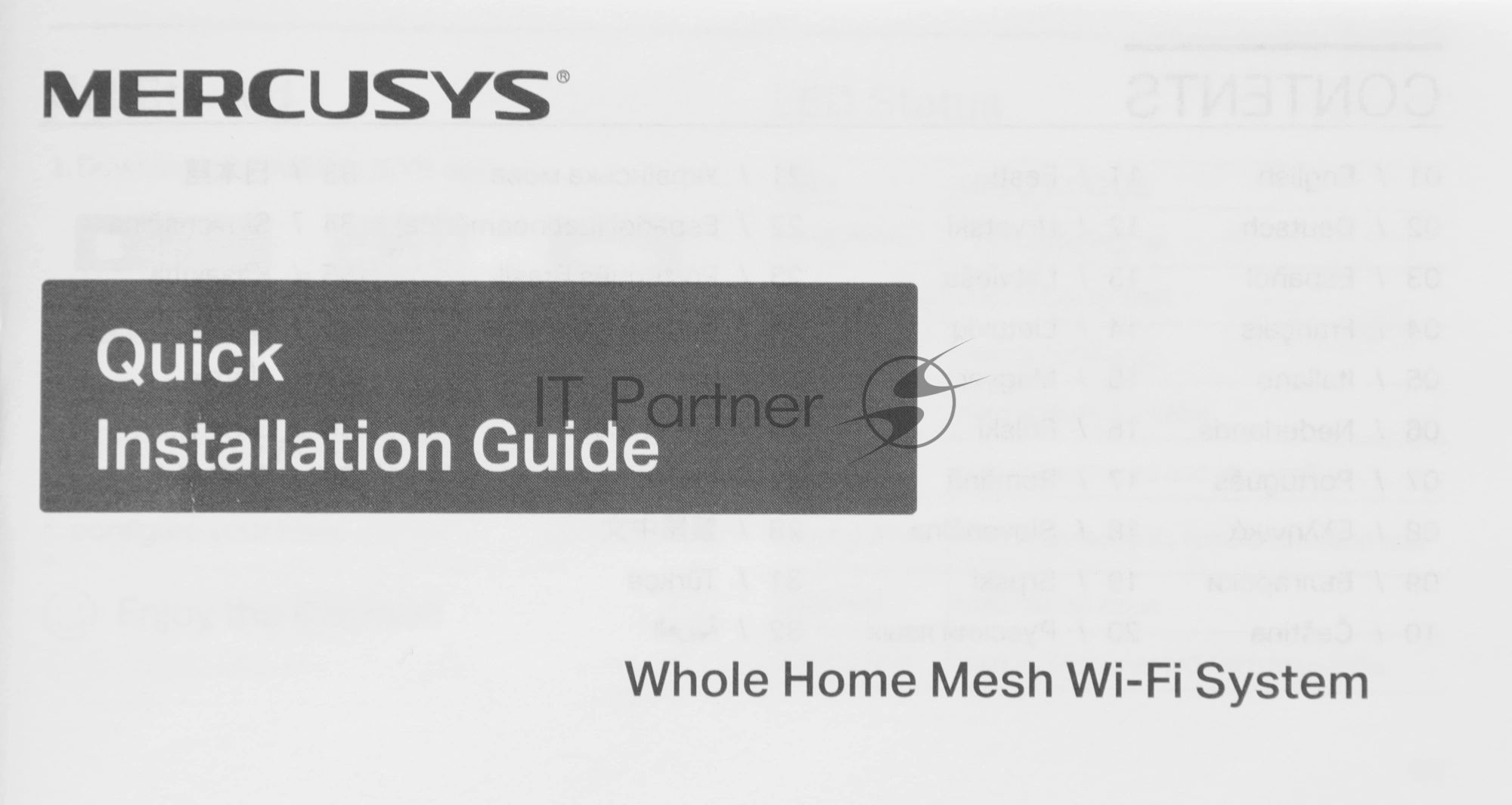 Домашняя Mesh-система Wi-Fi Mercusys Halo H27BE(2-pack)