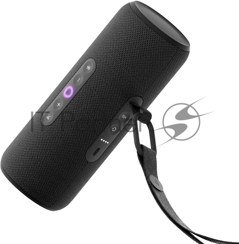 Умная колонка Яндекс Станция Стрит, 30Вт, компактная, 2 динамика, Wi-Fi, Bluetooth 5.0, Алиса, черный