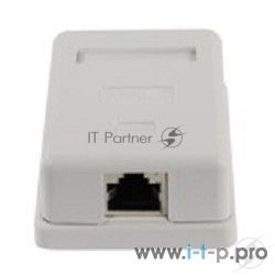 Розетка RJ-45 1 порт экранированная FTP/STP (NAS-212, LY-SB10)