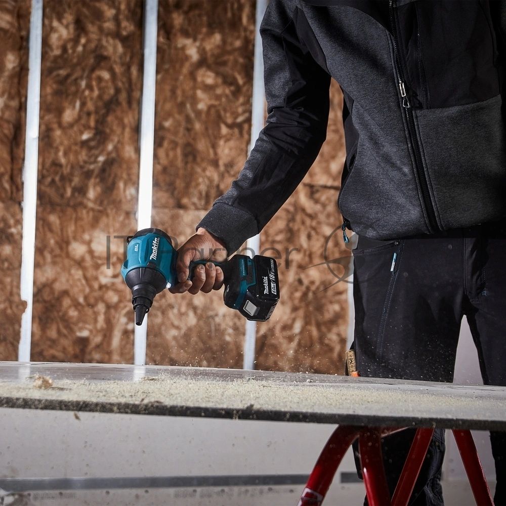 Воздуходувка Makita DAS180Z пит.:от аккум. бирюзовый/черный