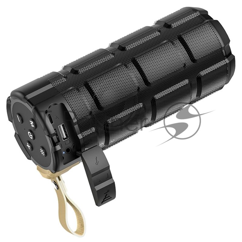 Портативная колонка HOCO HC7 черный LED подсветка