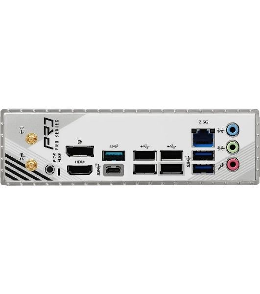 Материнская плата ASRock B650M Pro X3D WiFi, AM5, AMD B650, 4xDDR5, 4xSATA, 3xM.2, 1xPCIe 5.0 x16, 1xPCIe 4.0 x4, 1xHDMI, 1xDP, 1x2.5Gb LAN, Wi-Fi 6E, Bluetooth 5.2, 1xUSB-C 10Gbps, 1xUSB-A 10Gbps, 2xUSB-A 5Gbps, 4xUSB-A 2.0, 3x3.5 мм, 7.1, mATX