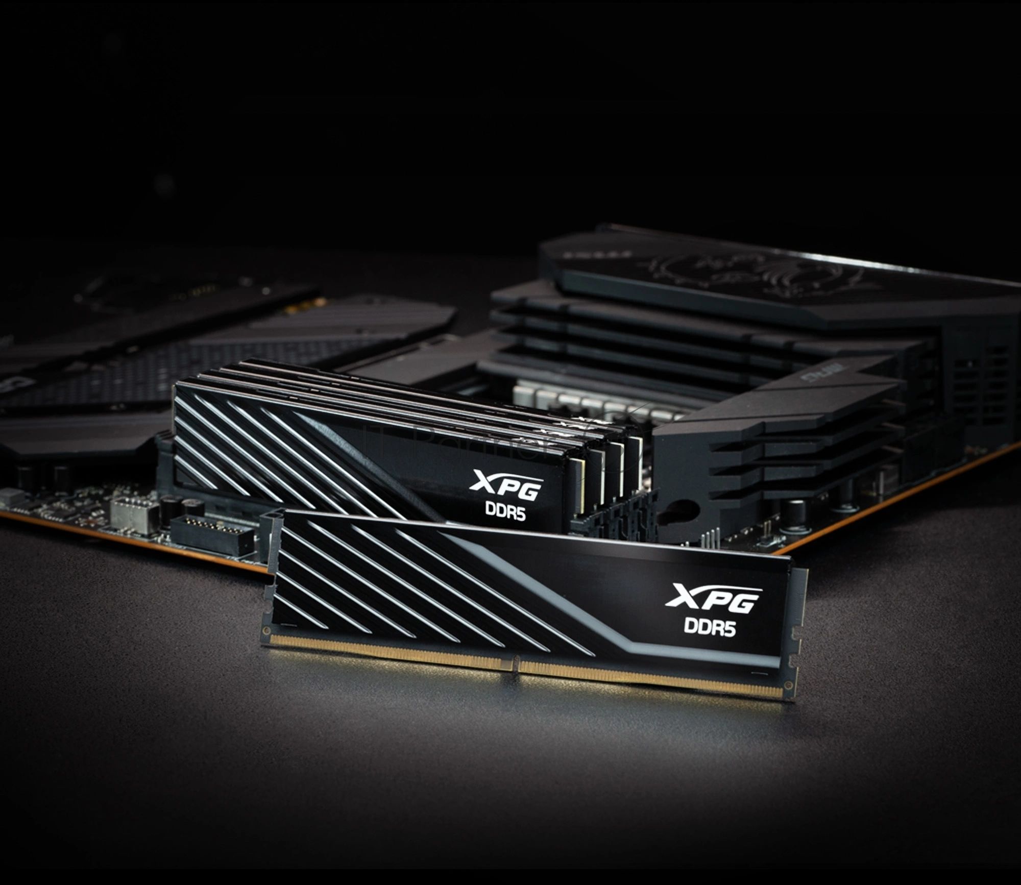 Оперативная память XPG Lancer Blade, DDR5, 32GB (2x16 GB), 6000 MHz, CL30, DIMM, радиатор, черный