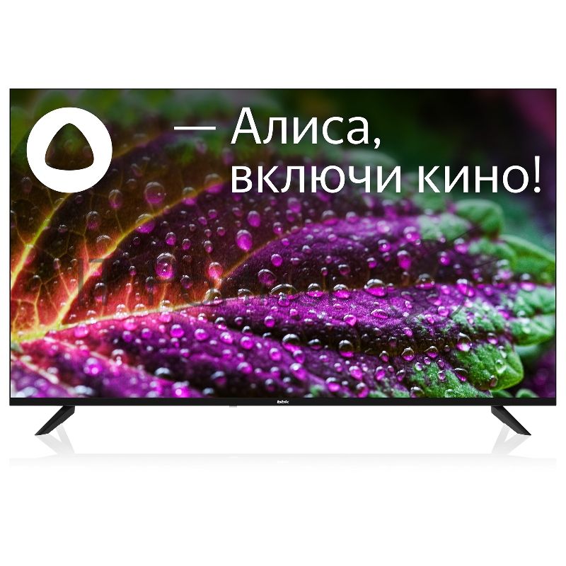 Телевизор BBK 55" 55LEX-8246/UTS2C черный LED UHD 60Hz ЯндексТВ