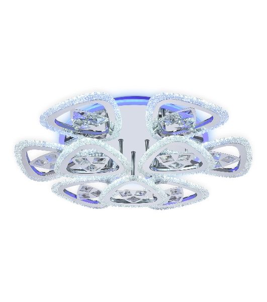 Светильник Ambrella light FA2922 CH хром 138W 600*600*130 (ПДУ РАДИО 2.4)