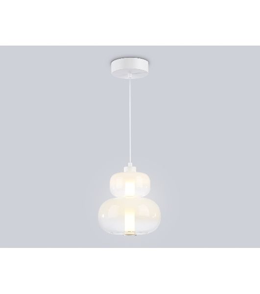 Подвесной светодиодный светильник Ambrella light LH11051 WH/FR белый/белый матовый 12W 3000K D230*265