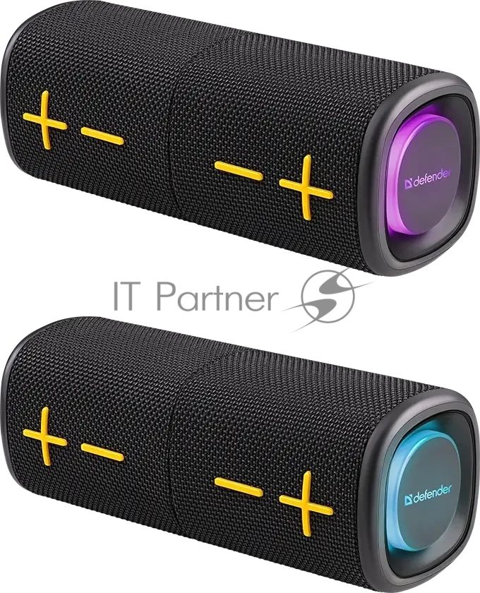 Колонка портативная Defender Union black (20Вт, 2.0 стерео, Bluetooth, питание от аккумулятора)