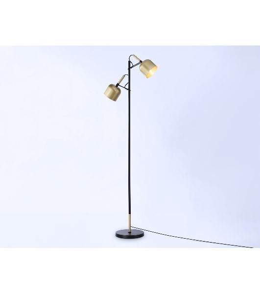 Светильник Ambrella light TR97125/2 GD/BK золото/черный E27*2 max 40W D130*223*1460