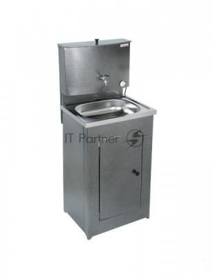 Умывальник ""Акватекс"" (бак антикорроз. с ЭВН+мойка нерж.) серебро