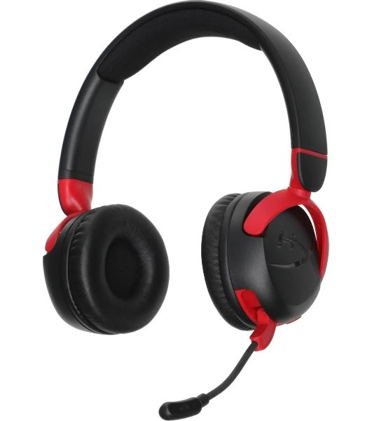 Гарнитура HyperX Cloud Mini чёрный, беспроводная + проводная, Bluetooth, до 25 ч