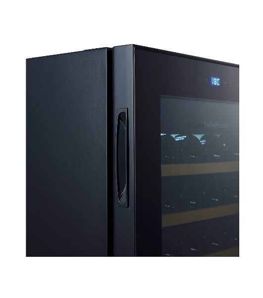 Винный шкаф Cellar Private CP023 черный, 60 л, 1 отсек, 23 бут.