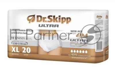 Подгузники-трусы для взрослых Dr.Skipp Ultra, р-р XL (130-170 см), 20 шт. 8095