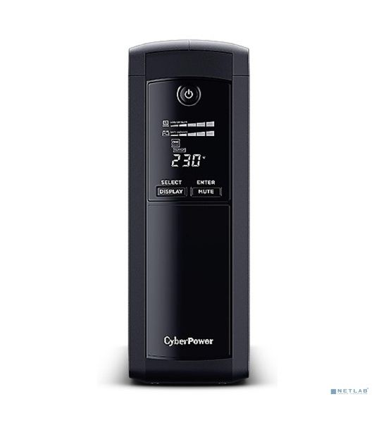 Источник бесперебойного питания CyberPower VP1200ELCD/1200 ВА/720 Вт/5 х CEE 7 (евророзетка)