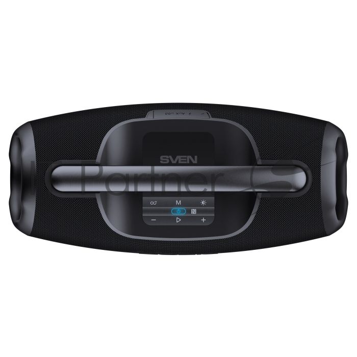 Портативная акустическая система SVEN PS-990, черный, 2.0, 2x90 Вт (RMS), IPx7, TWS, Bluetooth, USB, аккумулятор