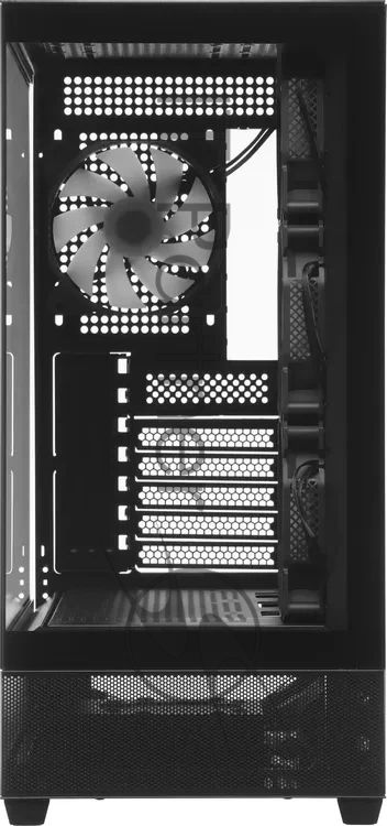 Корпус ACCORD ACC-ZA11B AR Black, Midi-Tower, чёрный, 4 x 120 мм