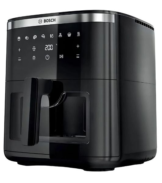 Аэрогриль Bosch MAF671B0 черный, 1800 Вт, 7.2 л, сенсор, 8 программ