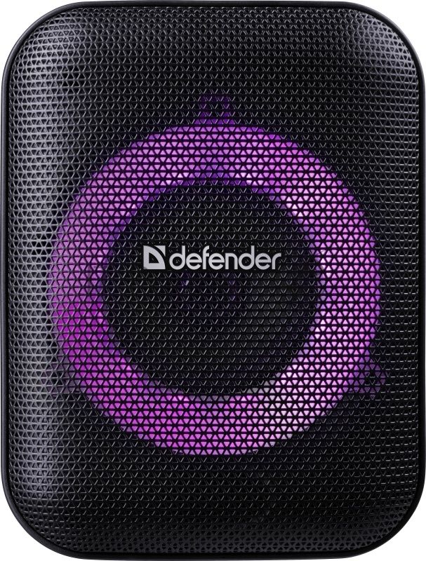 Колонка портативная DEFENDER Boomer 14 (Бумер 14) черный (15Вт, USB, Bluetooth, питание от аккумулятора) (65114)