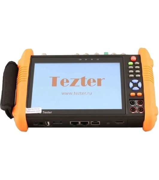 Универсальный монитор-тестер Tezter TIP-HOL-MT-7 AHD/CVI/TVI/CVBS/SDI и IP-видеосистем