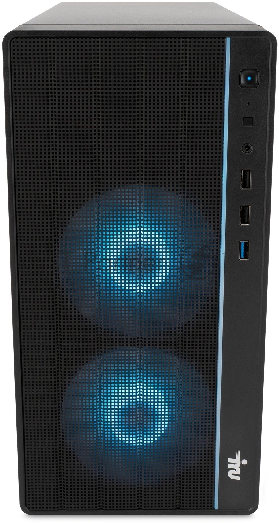 Компьютер IRU Tactio 310H6SEA MT i3 14100F (3.5) 16Gb SSD512Gb RTX3050 8Gb без ОС GbitEth 500W черный (RUS) (2195796)