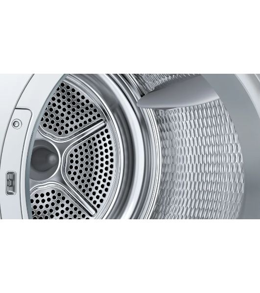 Сушильная машина Bosch Serie 6 WQK25200ME, с тепловым насосом, макс.загрузка - 10 кг, Класс энергоэфф-ти: A++, LED-дисплей с текстовой информацией. 15 автопрограмм сушки,Easy Clean with A++,габариты: 842x598x613 mm, белый