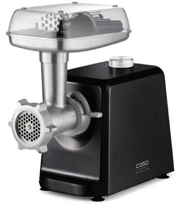 Мясорубка электрическая CASO FW 2500 чёрный, 2500 Вт, 2.5 кг/мин, реверс, насадки - 5