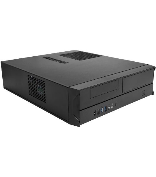 Компьютерный корпус Slim Case INWIN BL067BL IP-S300FF7-0 U2*2+U3*2+Combo audio+FAN+ intrusion switch