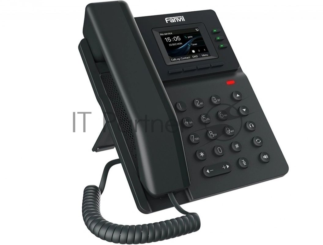 SIP телефон Fanvil V60G(Замена X303G), 4 SIP-акк., 2,4", 320x240 Цвет. Экран, POE, БП в комп., 2x1 Gbps