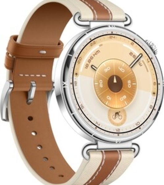Умные часы HUAWEI Watch GT 6 KSU-B19, 1.32" AMOLED, 4G, Wi‑Fi, Bluetooth, NFC, 5 ATM/IP69, золотой
