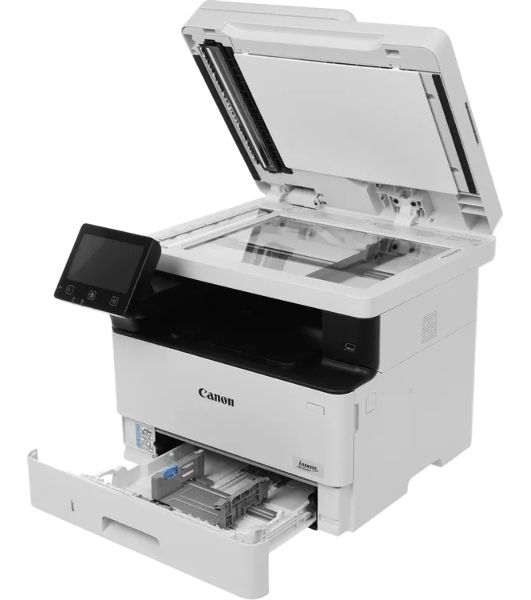 МФУ лазерное Canon I-SENSYS MF463dw II, (7188C008), (A4, 40ppm, 1200dpi print, 600dpi scan, 1200MHz, 1Gb, Duplex, DADF50, 250sheets+100universal tray, PostScript USB, RJ-45, Wi- Fi) (Cart. 070/070H)