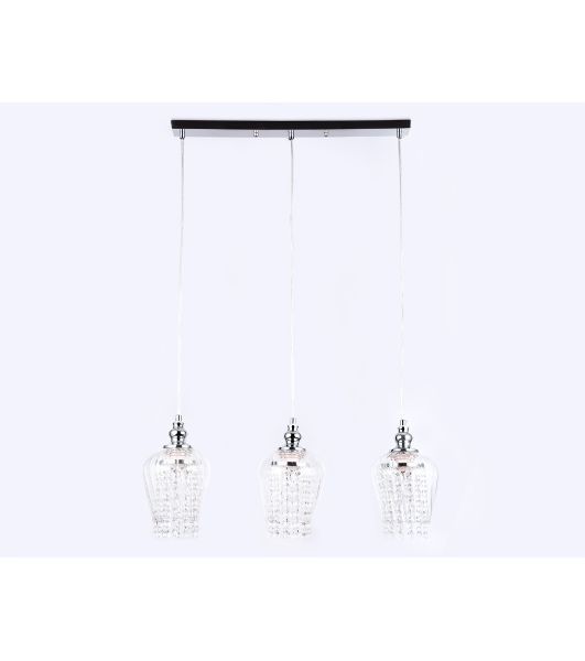 Светильник Ambrella light TR3612/3 CH/CL хром/прозрачный E27/3 max 40W 570*140*920