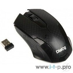 Мышь беспроводная Dialog Pointer MROP-07U черный, 800 dpi, радиоканал, USB, кнопки - 3