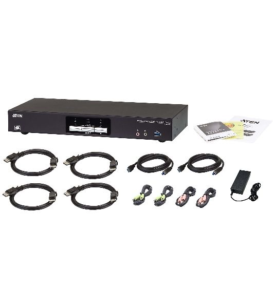 2-Поротовый USB3.0 4K DisplayPort Dual Display KVM переключатель 2-Port USB3.0 4K DisplayPort Dual Display KVM switch