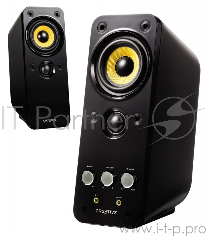 Акустическая система Creative GigaWorks T20 series II 2.0 черный 28Вт (51MF1610AA000)
