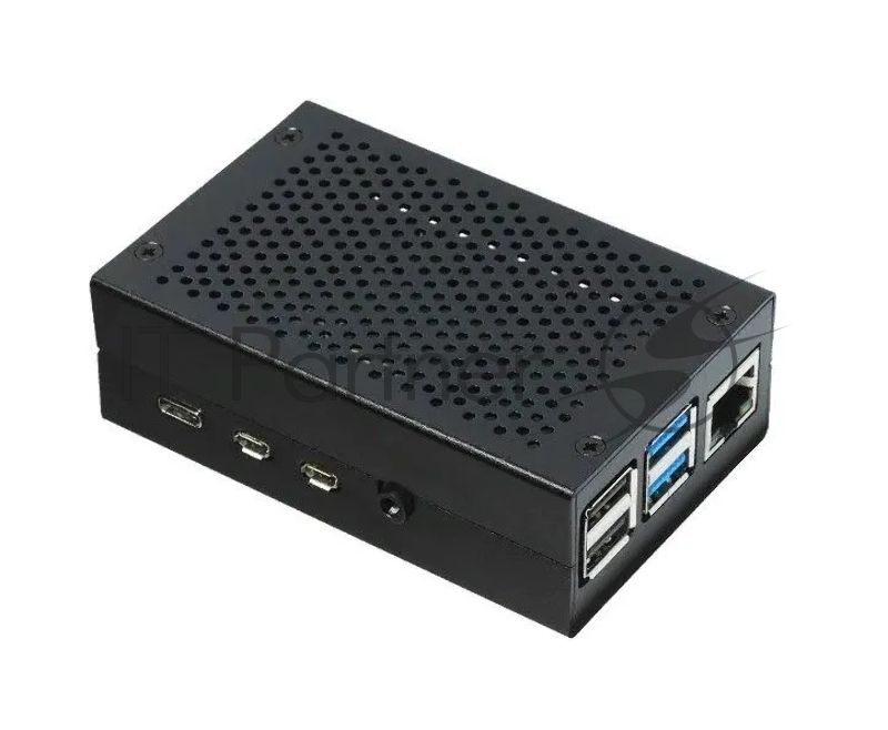 Компьютерный корпус ACD черный Fine Heat Dispersion Aluminium Alloy Case for Raspberry Pi 4B