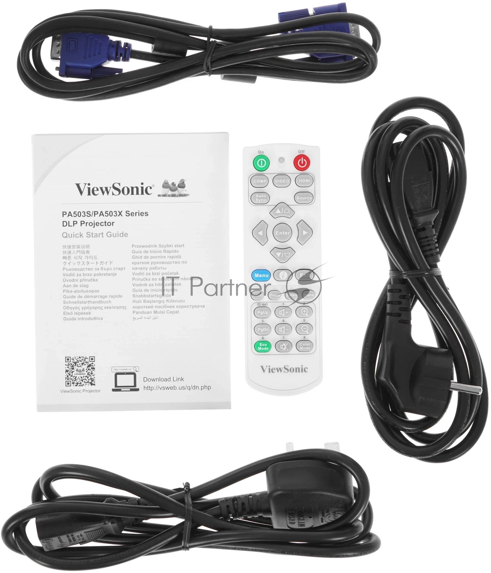 Проектор ViewSonic PA503XP (DLP, XGA 1024x768, 3600Lm, 22000:1, 2xHDMI, 1x2W speaker, 3D Ready, lamp 15000hrs, White, 2.2kg)