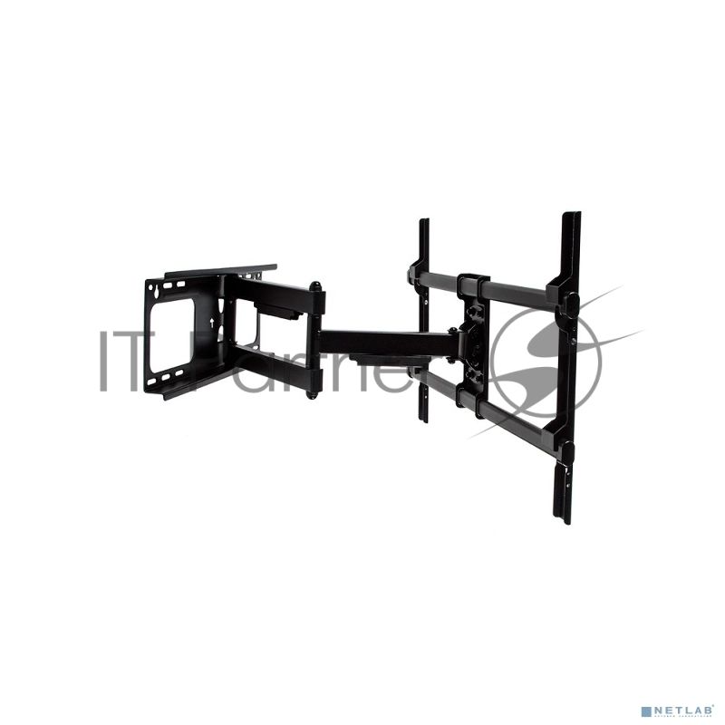 Кронштейн для телевизора Arm Media PARAMOUNT-60 черный 32"-75" макс.60кг настенный поворот и наклон