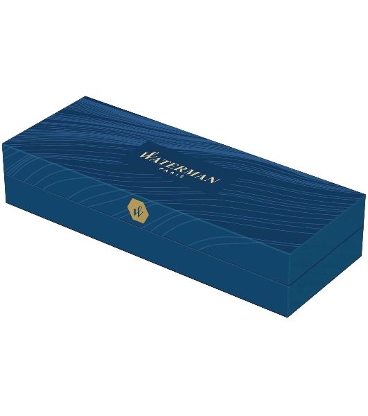 Ручка перьевая Waterman Hemisphere Colour Blocking (2179924) Blue CT, сталь нержавеющая, F, подарочная коробка
