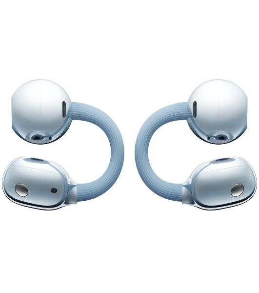 Наушники TWS Huawei FreeClip 2 синий, открытые (клипсы), Bluetooth, быстрая зарядка, до 8 ч