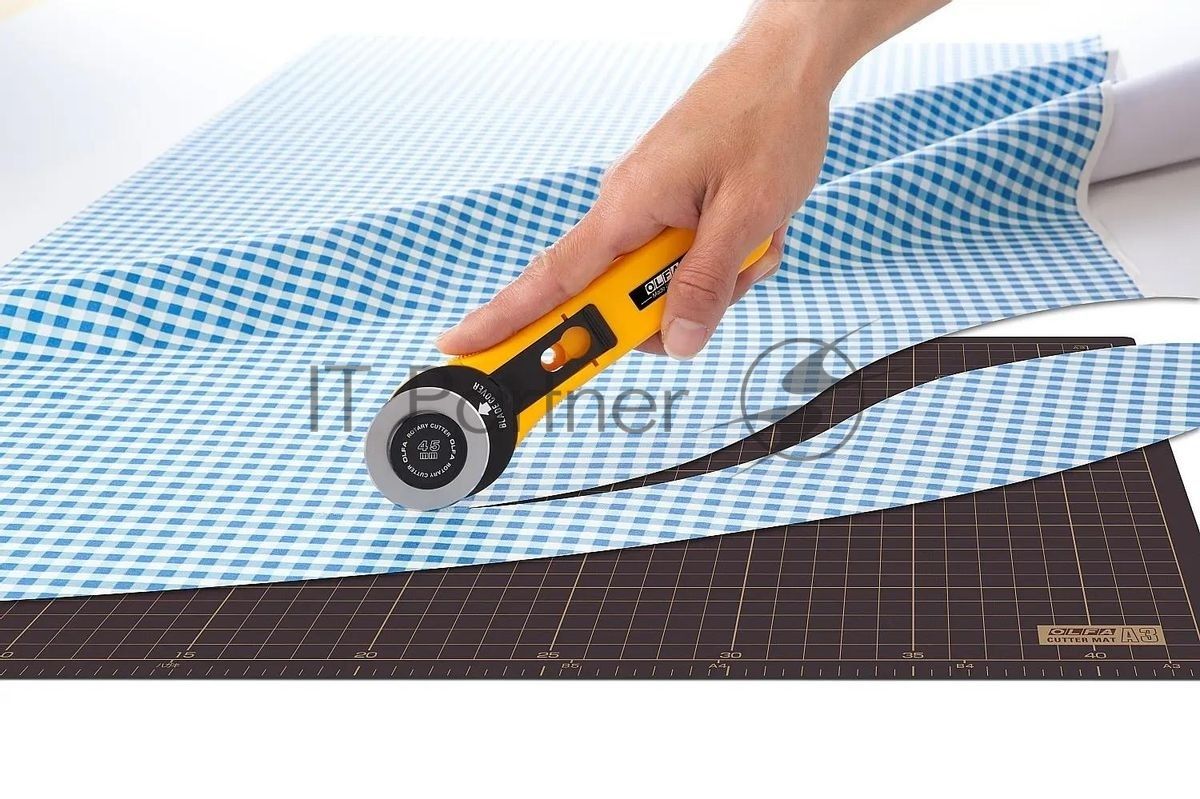 Нож дисковый Olfa OL-RTY-2/G пластик нерж.сталь 1 шт