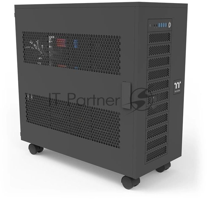 Корпус Thermaltake AX700 Black, Super-Tower, чёрный