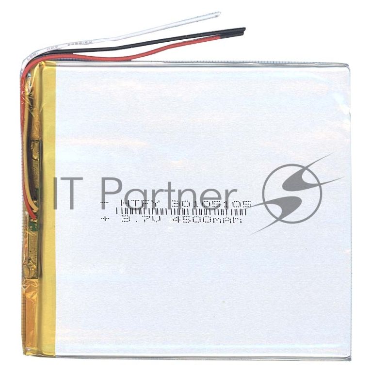 Аккумулятор Li-Pol (батарея) 3x105x105мм 3pin 3.7V/4500mAh