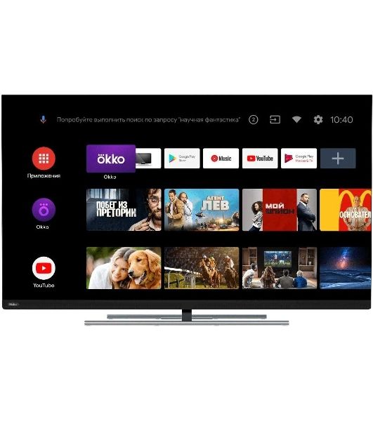 Телевизор Haier 65" AX Pro черный QLED 4K UHD 120Hz Smart TV