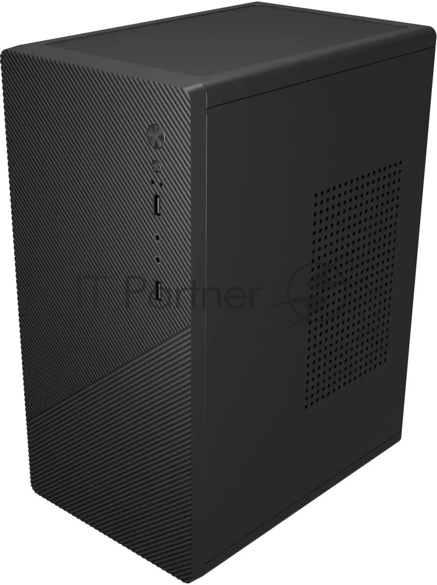 Компьютерный корпус Accord Entry ACC-2054B черный без БП mATX 1x80мм 2xUSB 2.0 audio