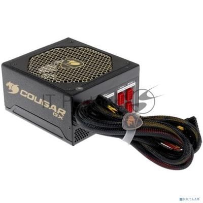 Блок питания Cougar GX 800 (Модульный, Разъем PCIe-4шт,ATX v2.31, 800W, Active PFC, 140mm Fan, 80 Plus Gold) [GX800] Retail