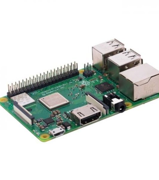 Микрокомпьютер Raspberry Pi 3 Model B+ Retail, 1GB RAM, Cortex-A53 (ARMv8) 64-bit SoC @ 1.4GHz Broadcom BCM2837B0 CPU, WiFi, Bluetooth, 40-pin extended GPIO, 4x USB 2.0, HDMI, CSI camera port, DSI displ.port, MicroSD port (137-3331) , (БП и корпус покупае