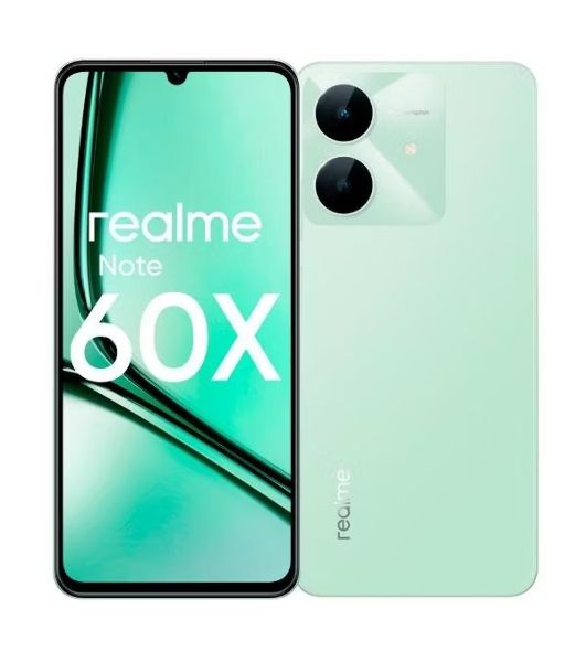 Смартфон Realme Note 60х RMX3938 3/64Gb, зеленый