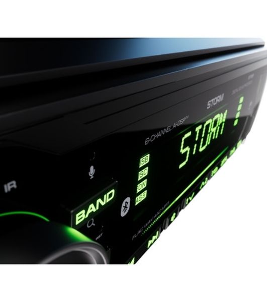Автомагнитола AURA STORM-677DSP, 1 DIN, Bluetooth, USB Type-A, AUX, пульт ДУ