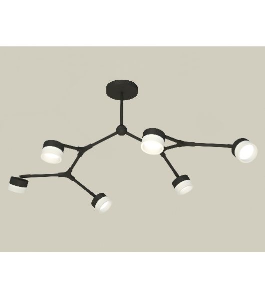 Светильник Ambrella light XB9056204/6 SBK/FR черный песок/белый матовый GX53 (C9056, N8401)