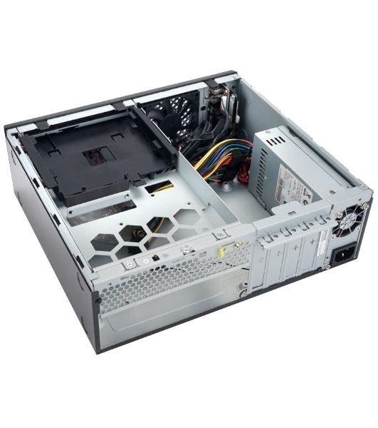 Компьютерный корпус Slim Desktop INWIN CJ708BL IP-S265AU7-2 80plus Bronze, U3*2+U2*2+A(HD)+TYPE 3.1C + FAN 80*15мм + intrusion switch INWIN Slim Case
